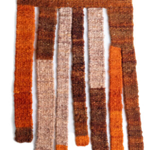 tapiz serie Raigón de Claudia Wool "Textile art"