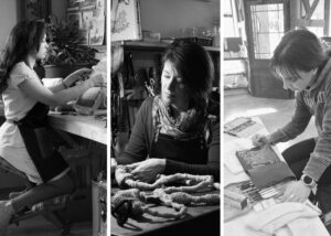Claudia Wool, Patricia Iglesias, Dominique Salles, arte textil