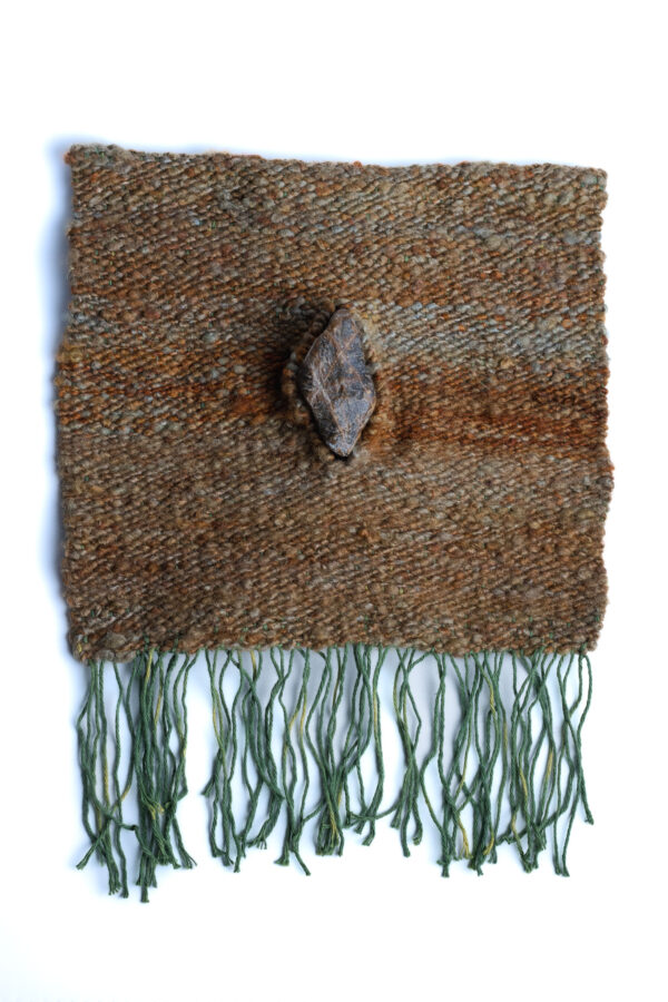 serie La soberbia de la piedra Claudia Wool "Textile art"