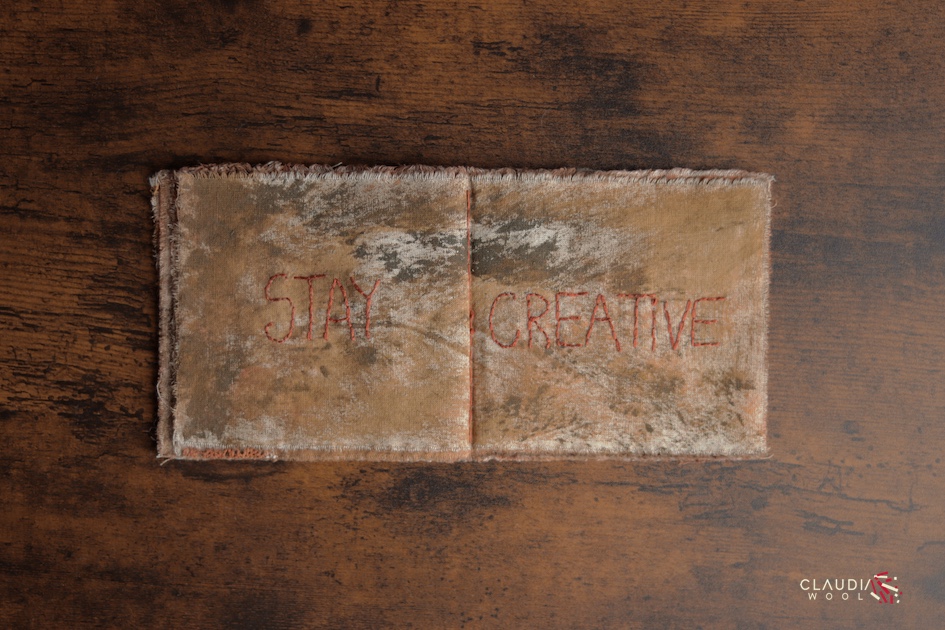 pag 12-13 Cuaderno textil Nº1 Claudia Wool - artista textil