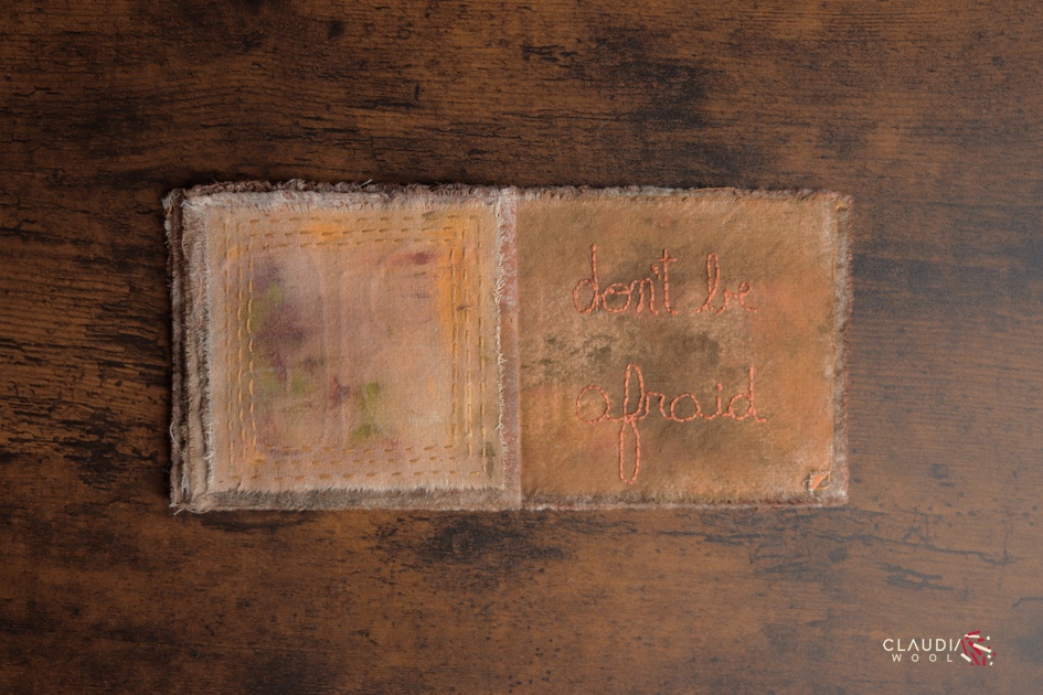 pag 16-17 Cuaderno textil Nº1 Claudia Wool - artista textil