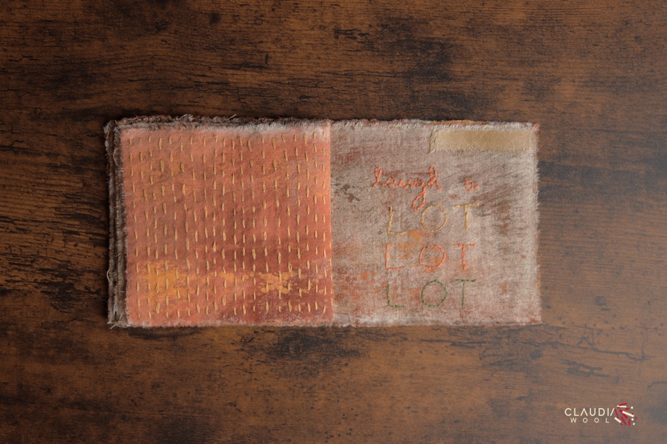 pag 20-21 Cuaderno textil Nº1 Claudia Wool - artista textil