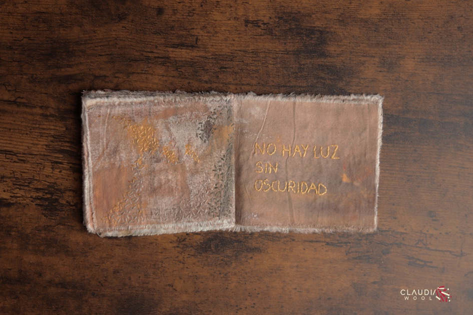 pag 12-13 Cuaderno textil Nº3 Claudia Wool - artista textil