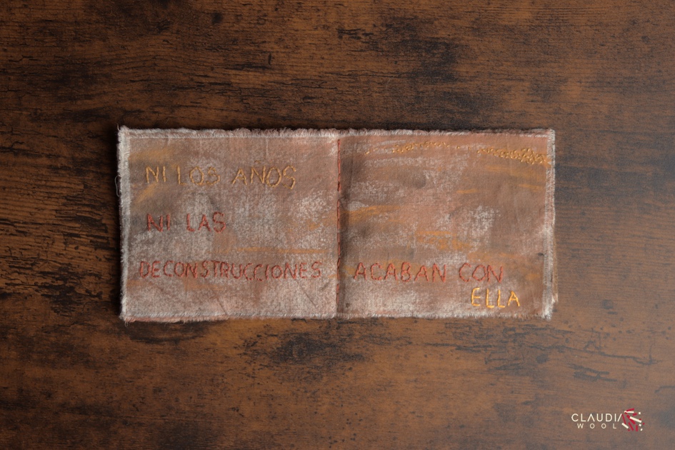 pag 8-9 Cuaderno textil Nº4 Claudia Wool - artista textil