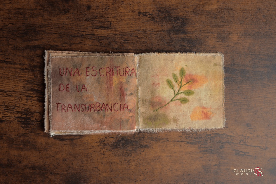 pag 14-15 Cuaderno textil Nº5 Claudia Wool - artista textil
